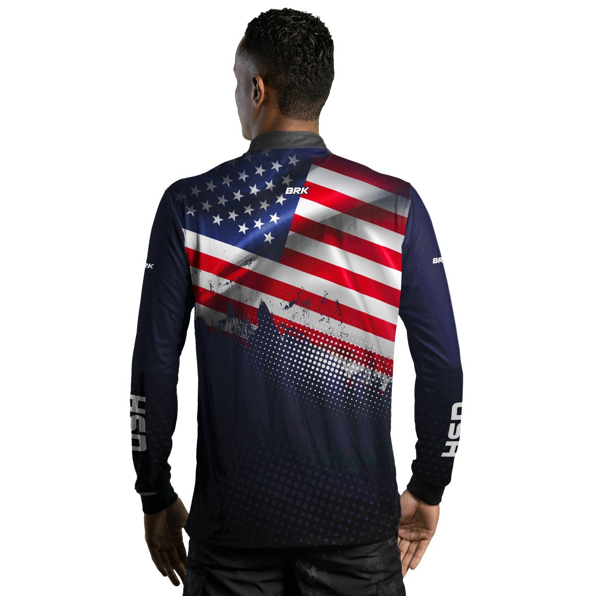 Camisa Agro Brk Estados Unidos com Proteção Solar UV50+ - Brk Agro