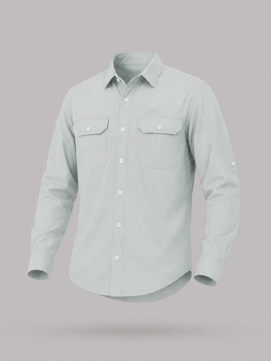 Camisa Work Cinza Ártico com Proteção UV50+