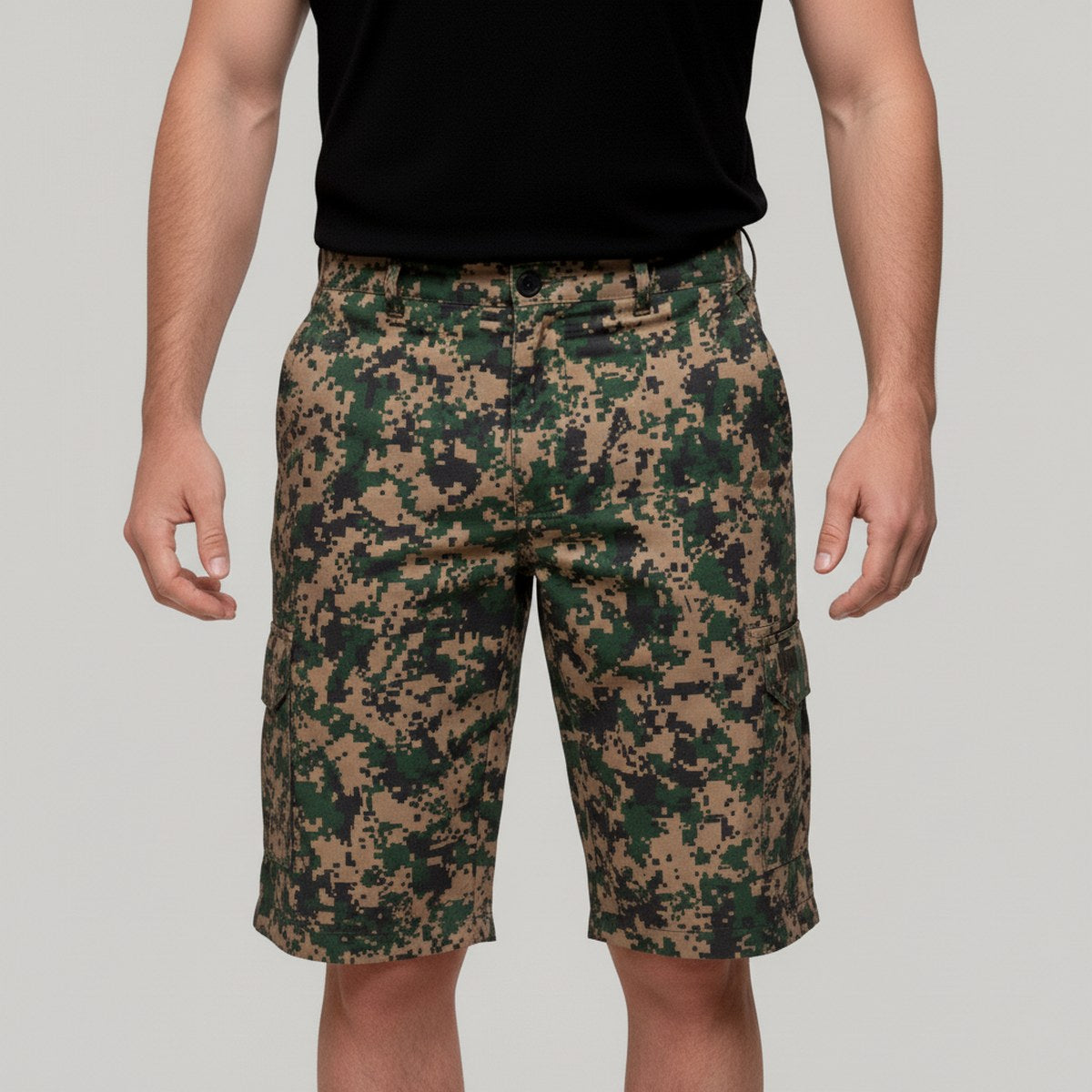 Bermuda Tática Brk Militar Verde UV35+ - Brk Agro