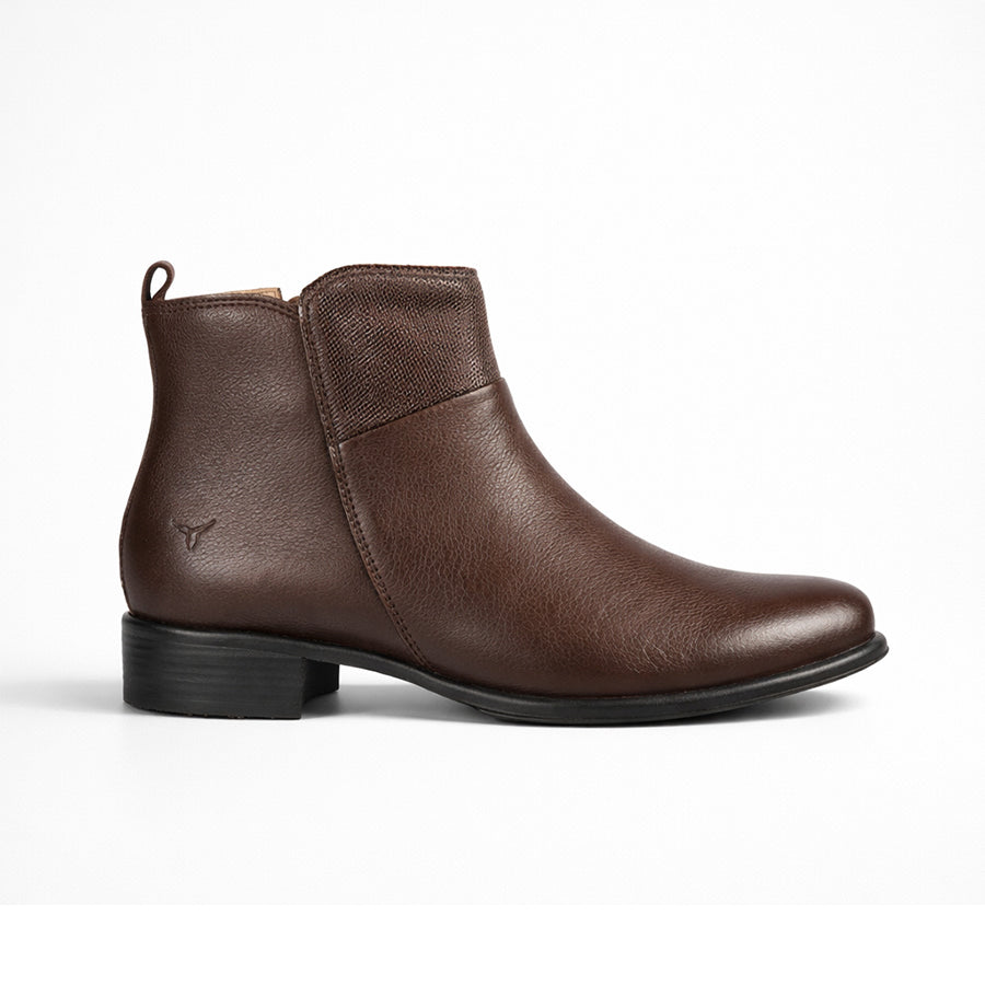 Botina Feminina Stella Chocolate Brk Agro