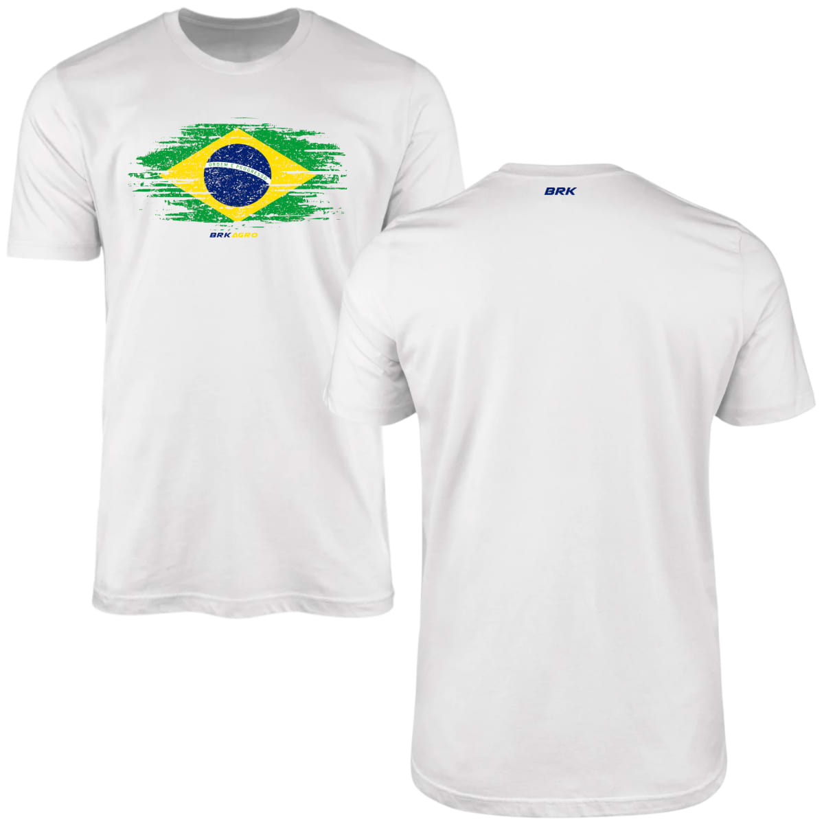 Camiseta Agro Brk Bandeira do Brasil Algodão Premium - Brk Agro