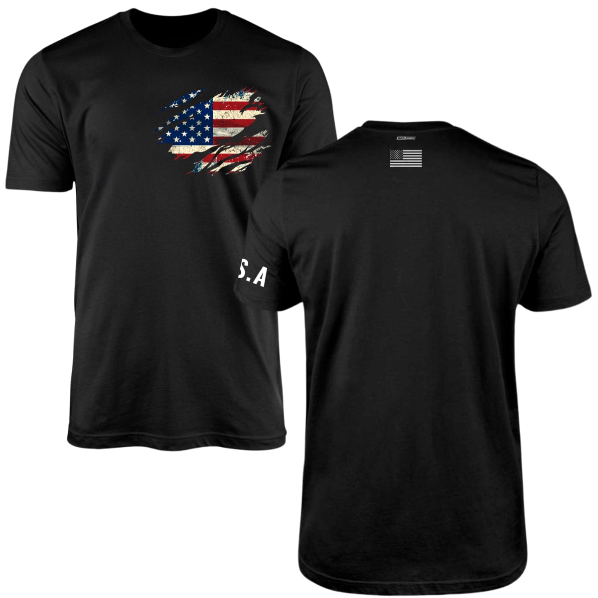 Camiseta Agro Brk Patriota com Bandeira dos EUA com Algodão Premium - Brk Agro