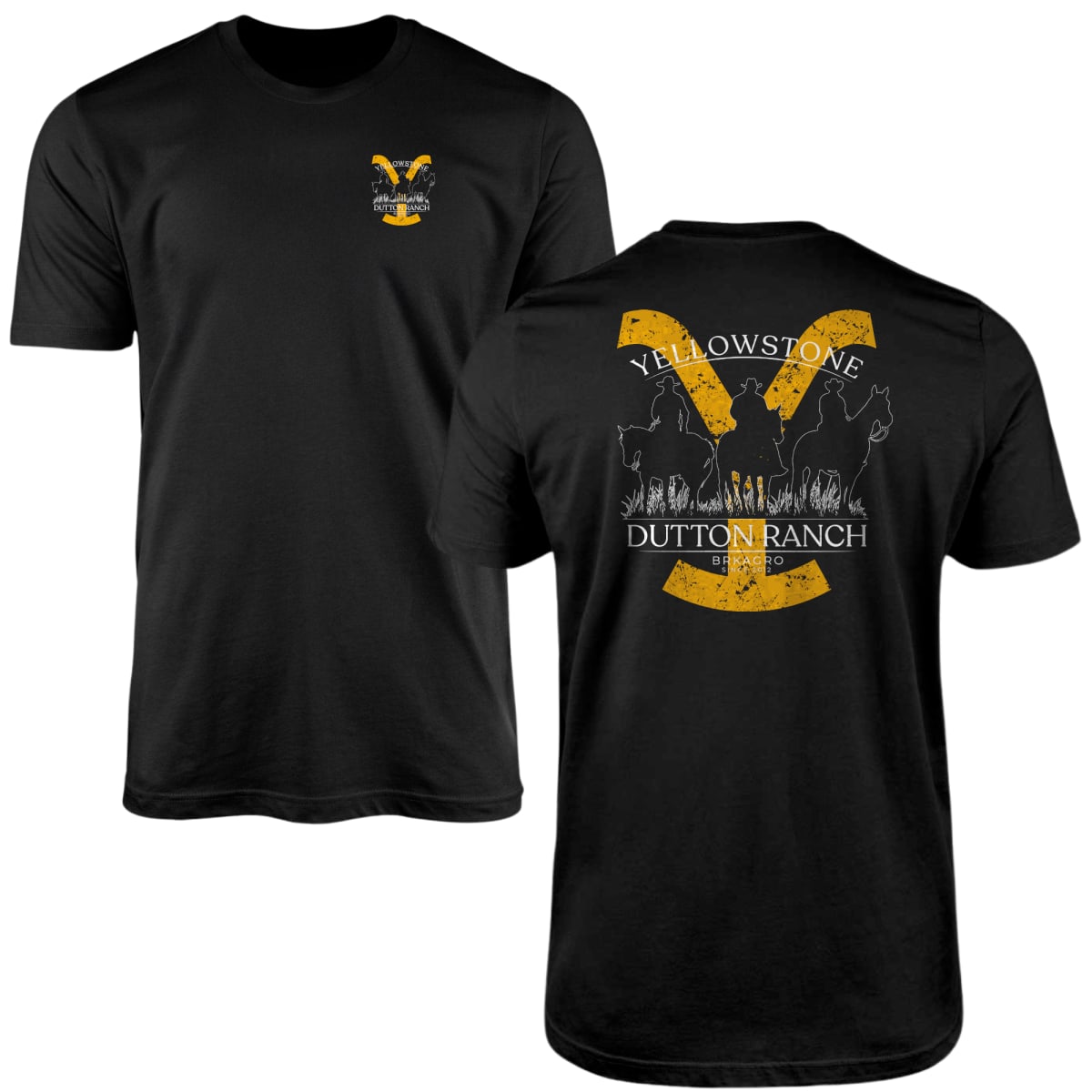 Kit Com 3 Camisetas De Algodão Coleção Yellowstone