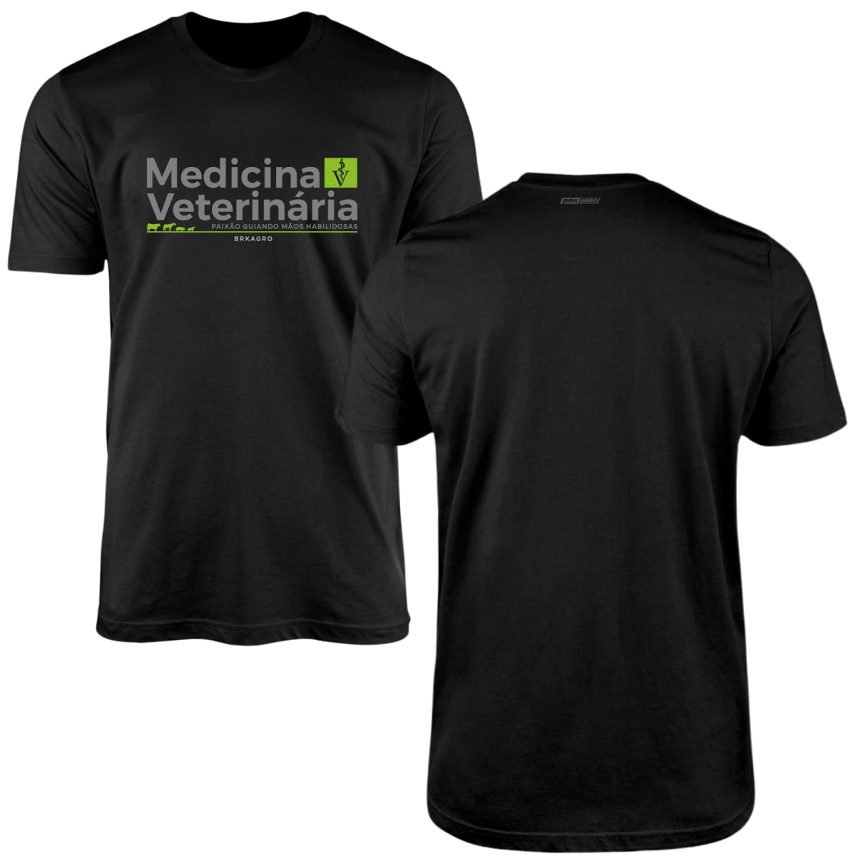 Camiseta Agro Brk Medicina Veterinária com Algodão Premium - Brk Agro