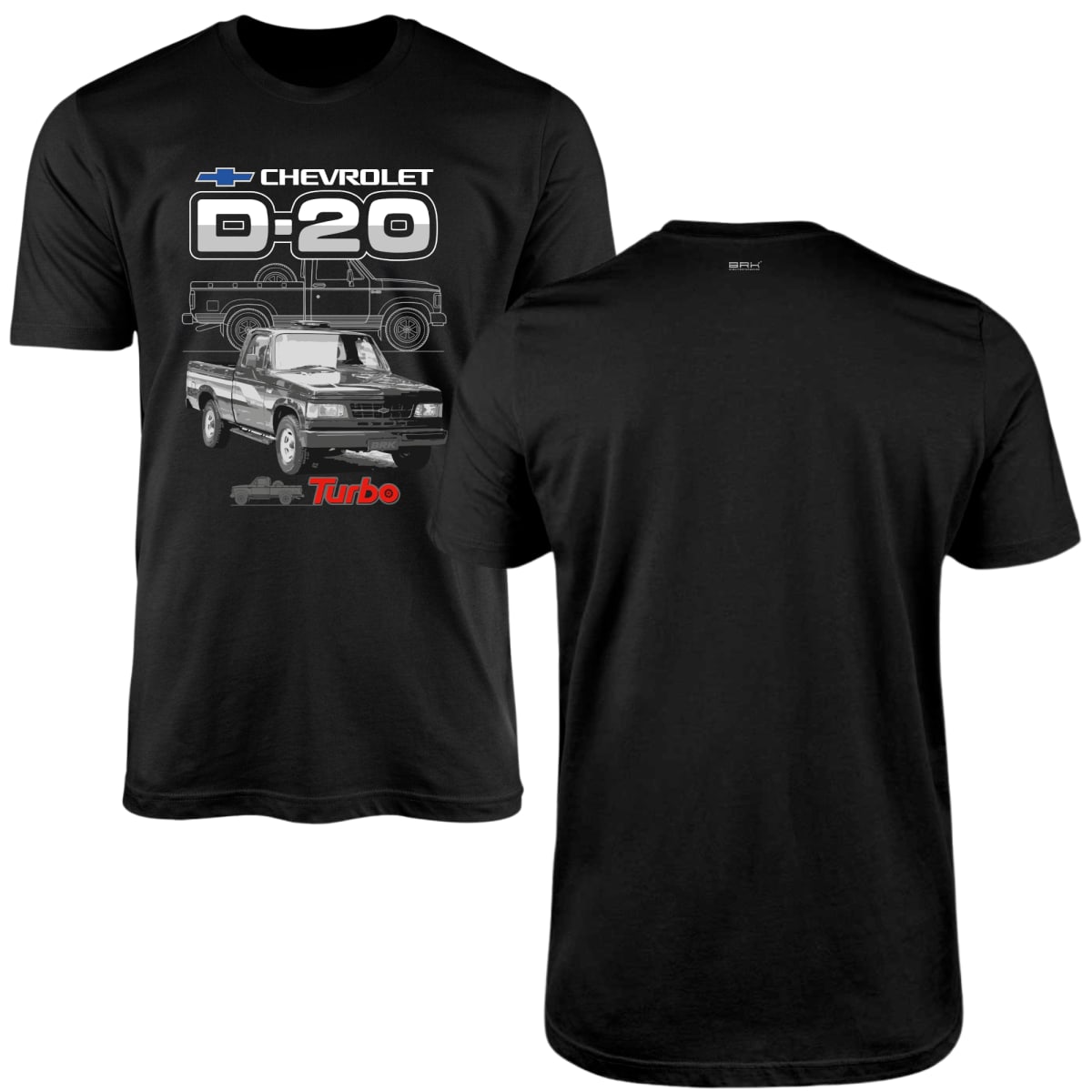 Camiseta Brk Caminhonete D20 Turbo com Algodão Premium - Brk Agro