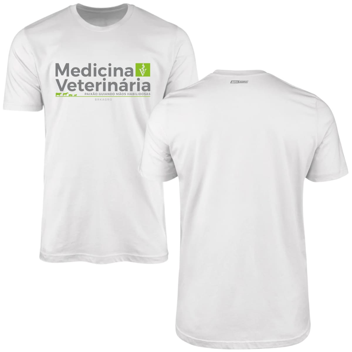 Camiseta Agro Brk Medicina Veterinária com Algodão Premium - Brk Agro