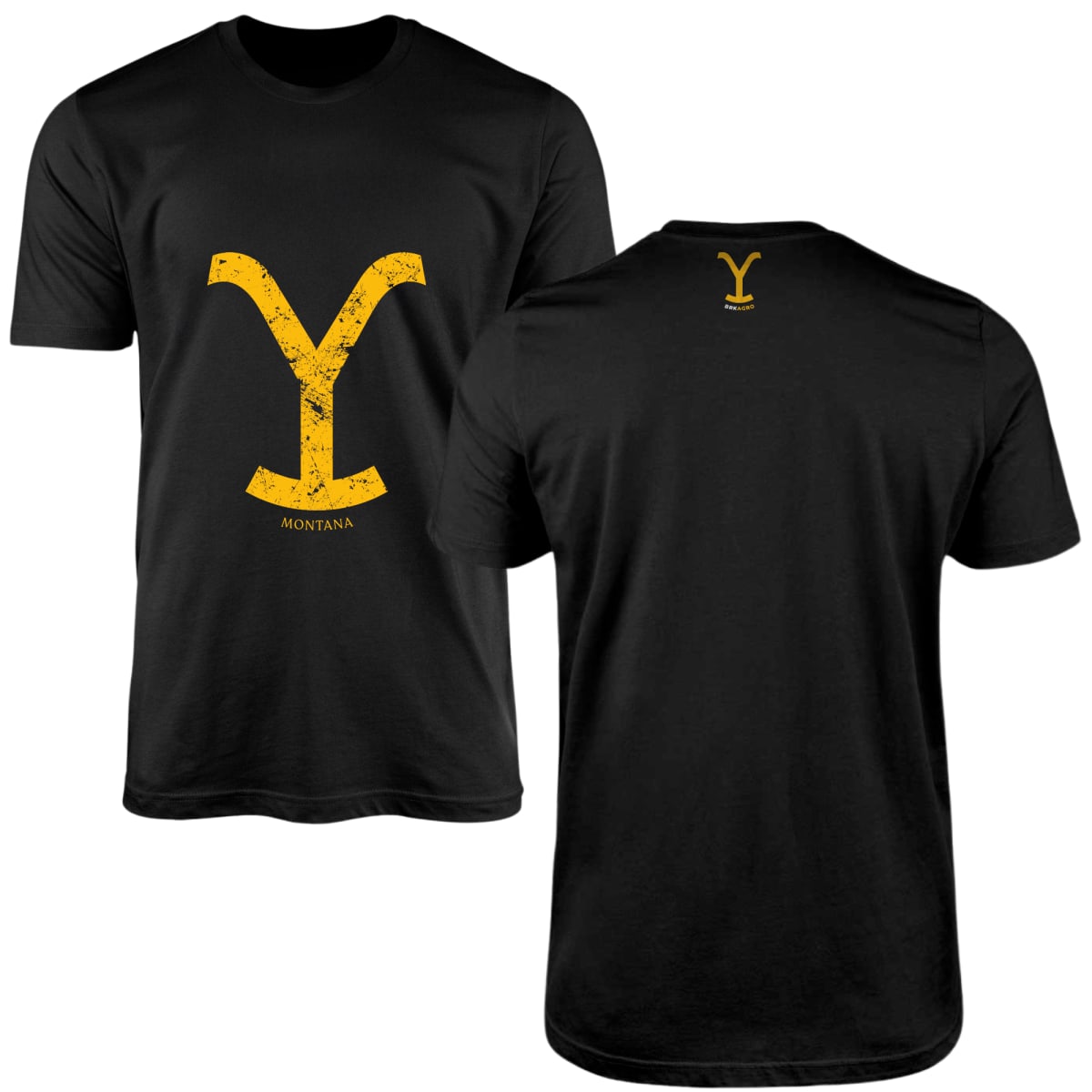 Camiseta Agro Brk Símbolo Yellowstone Montana com Algodão Premium - Brk Agro
