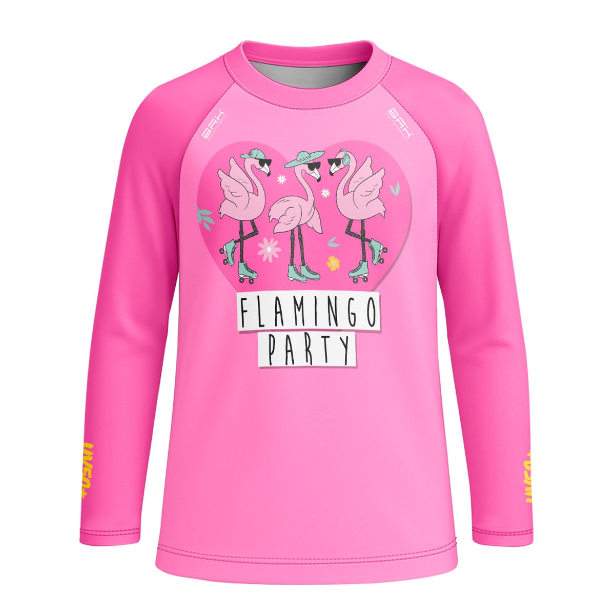 Camisa Agro Kids Brk Festa de Flamingos com Proteção UV50 - Brk Agro