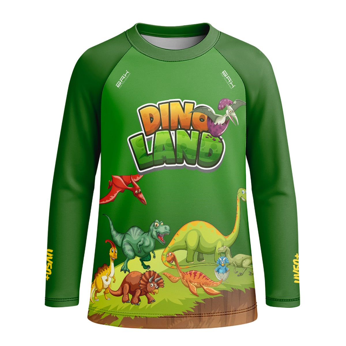 Camisa Agro Kids Brk Dino Land com Proteção UV50 - Brk Agro