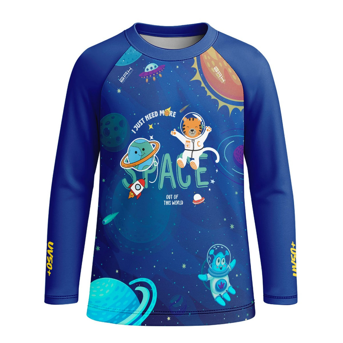 Camisa Agro Kids Brk Gatinho Astronauta com Proteção UV50 - Brk Agro