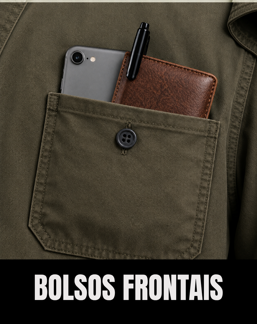 Camisa Work Verde Escuro com Proteção UV50+ - Brk Agro