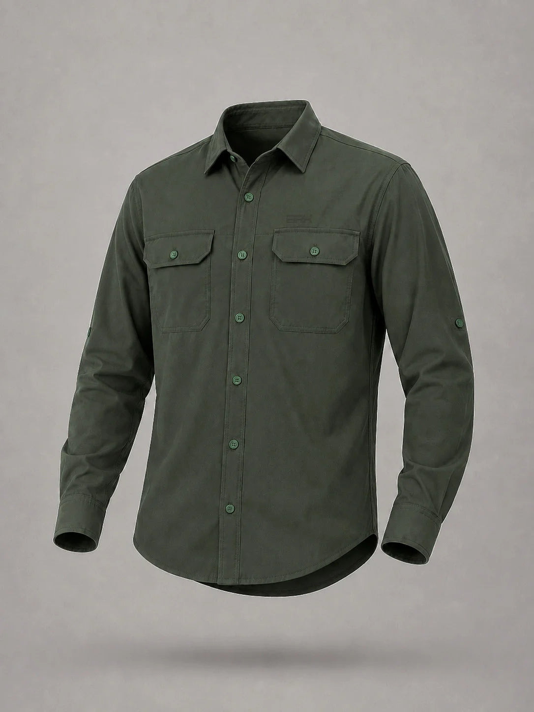 Camisa Work Alcaparra com Proteção UV50+