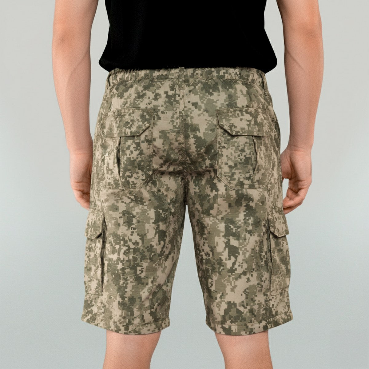 Bermuda Tática Brk Militar Bege UV35+ - Brk Agro