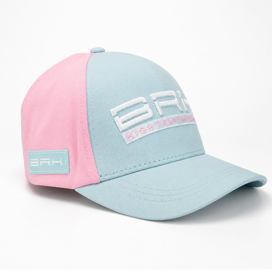 Boné Feminino BRK Fishing Azul e Rosa Pastel