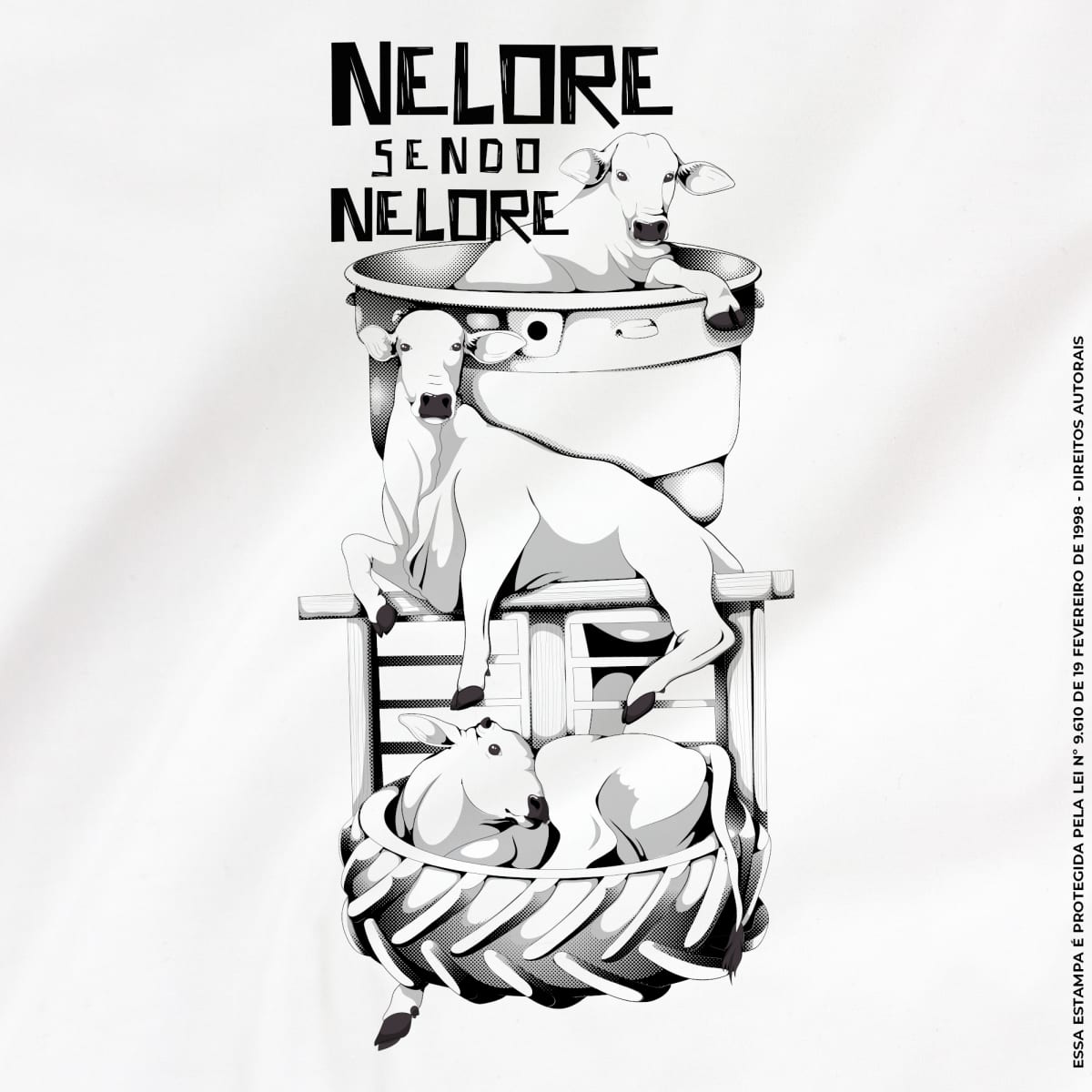 Camiseta Agro Brk Nelore Algodão Premium - Brk Agro