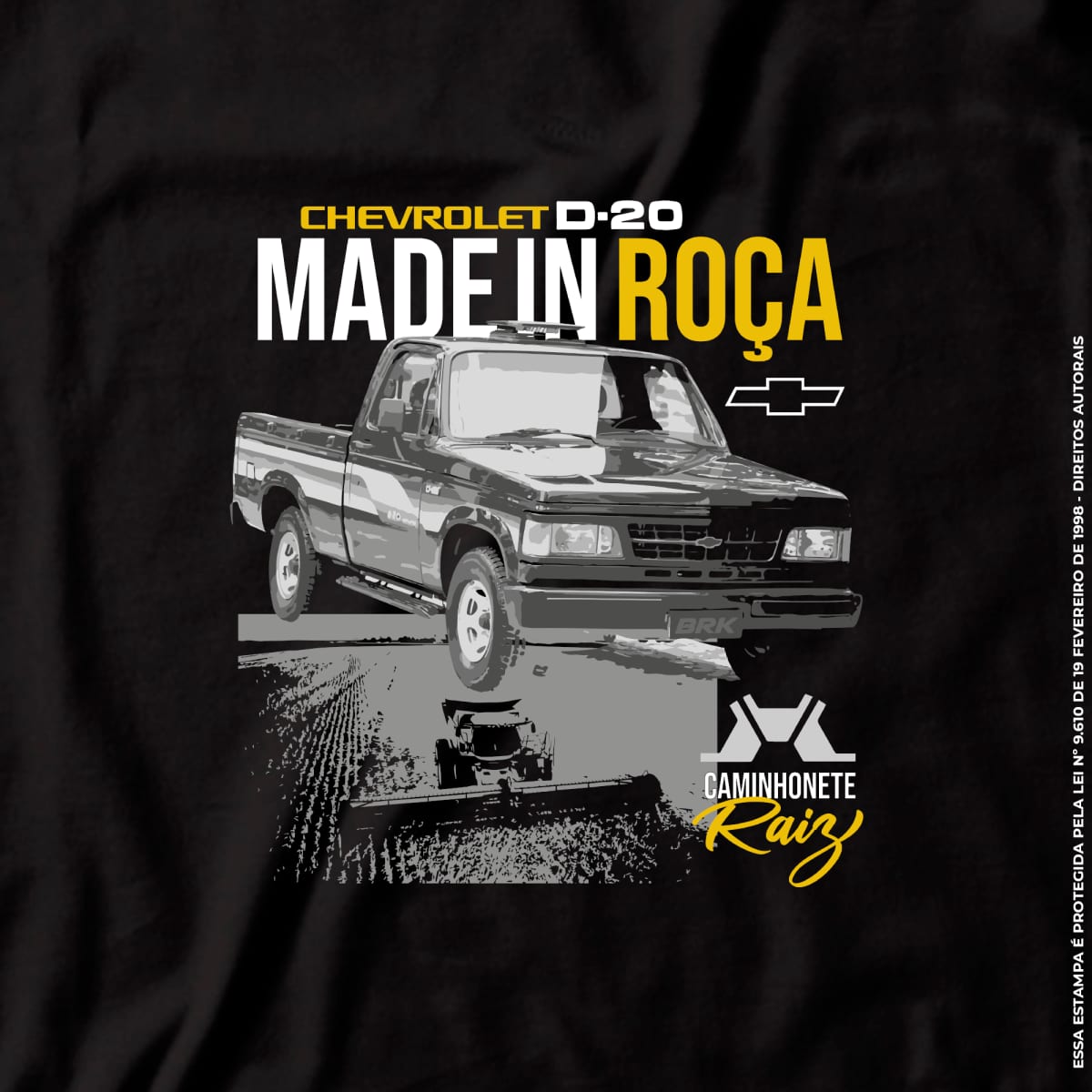 Camiseta Agro Brk D20 Made in Roça com Algodão Premium - Brk Agro