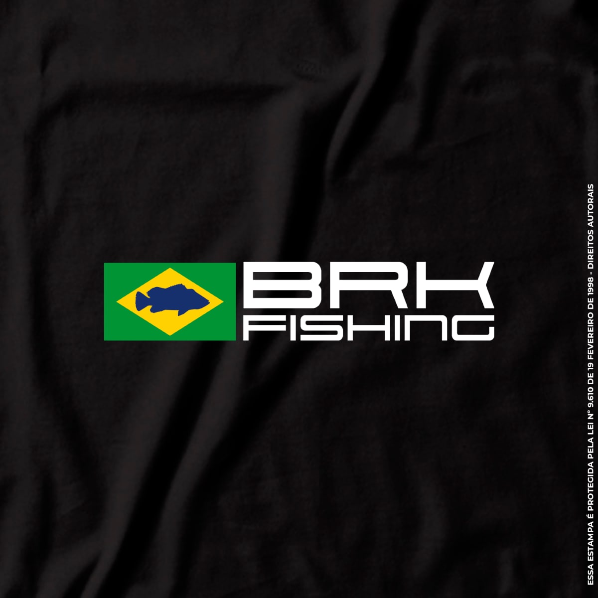 Camiseta de Pesca Brk Fishing Brasil com Algodão Premium - Brk Agro