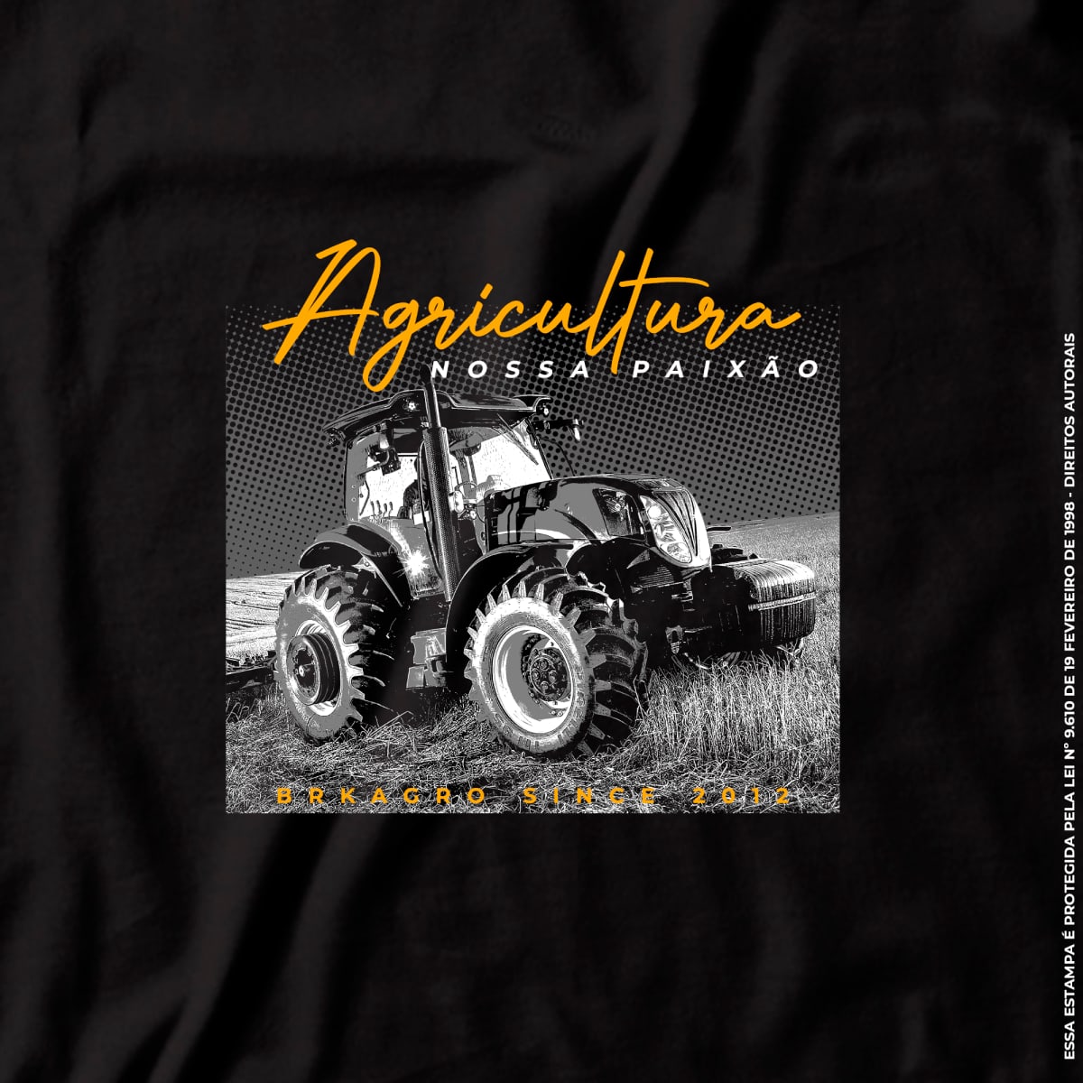 Camiseta Agro Brk Agricultura Algodão Premium - Brk Agro