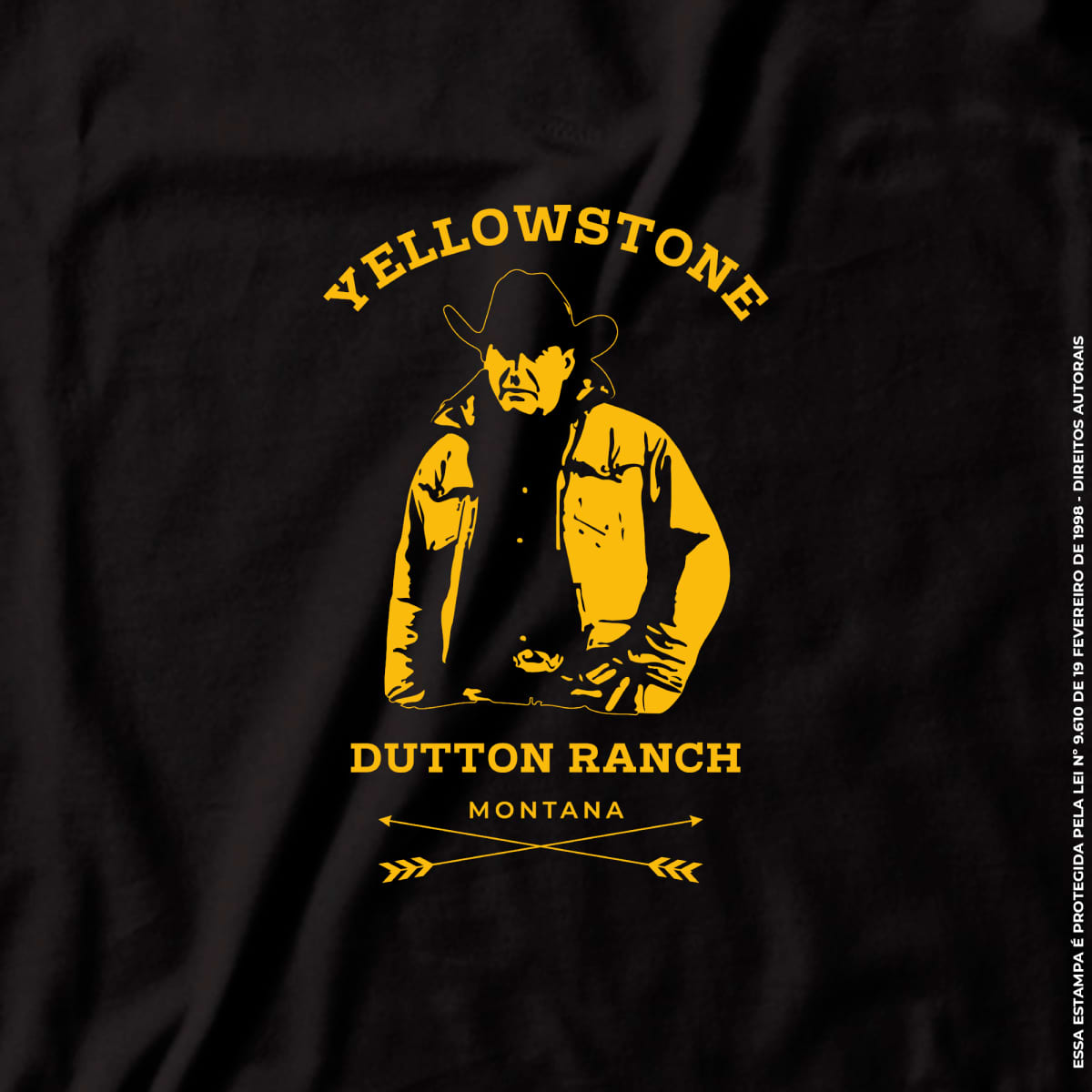 Camiseta Agro Brk John Dutton Yellowstone com Algodão Premium - Brk Agro