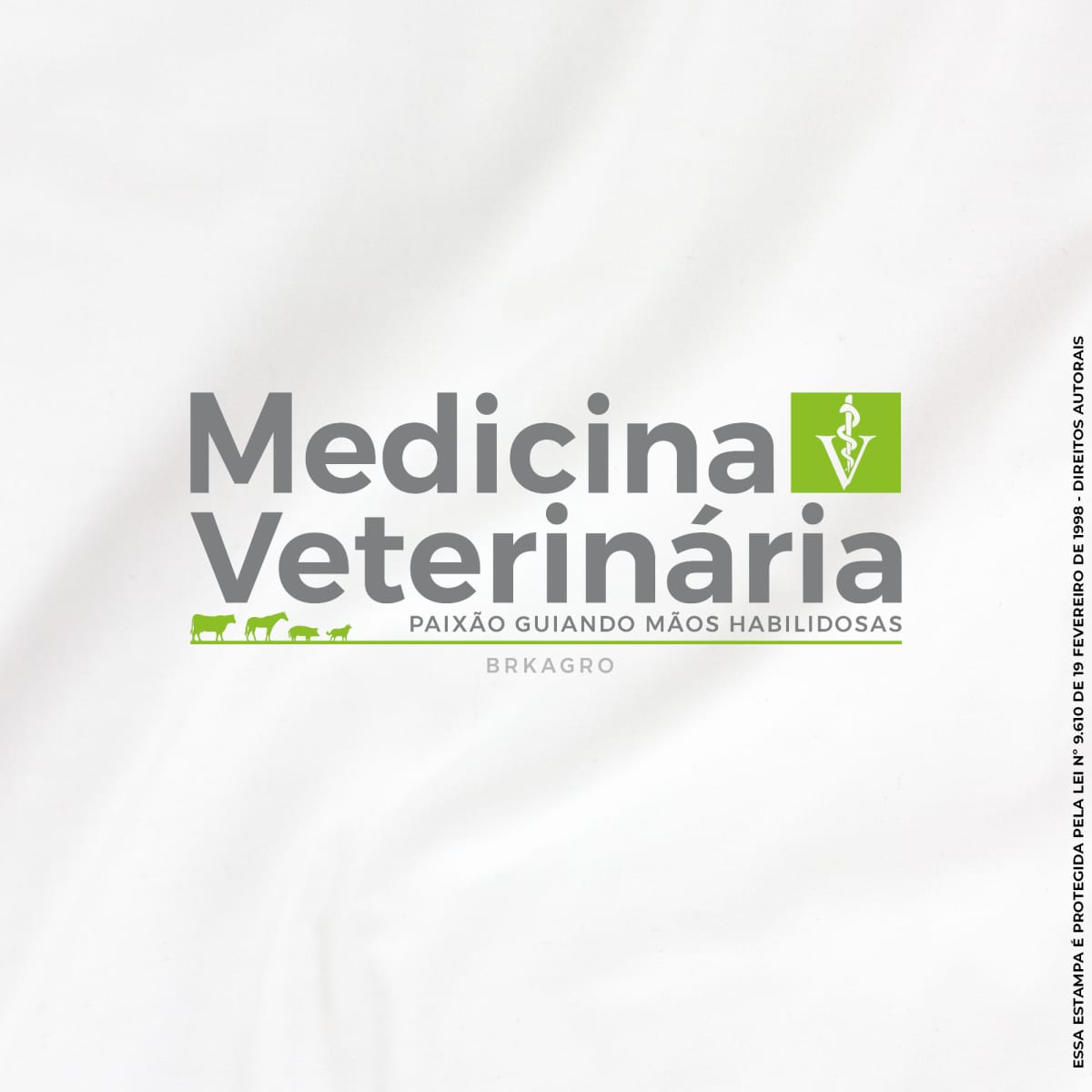 Camiseta Agro Brk Medicina Veterinária com Algodão Premium - Brk Agro