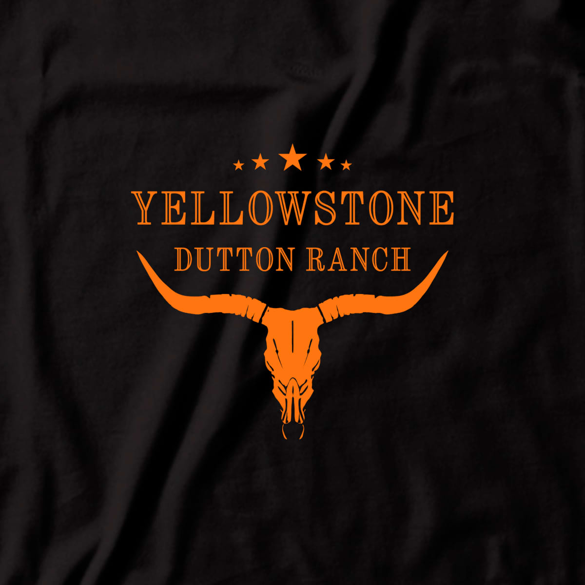 Camiseta Agro Brk Yellowstone Dutton Ranch Laranja com Algodão Premium - Brk Agro