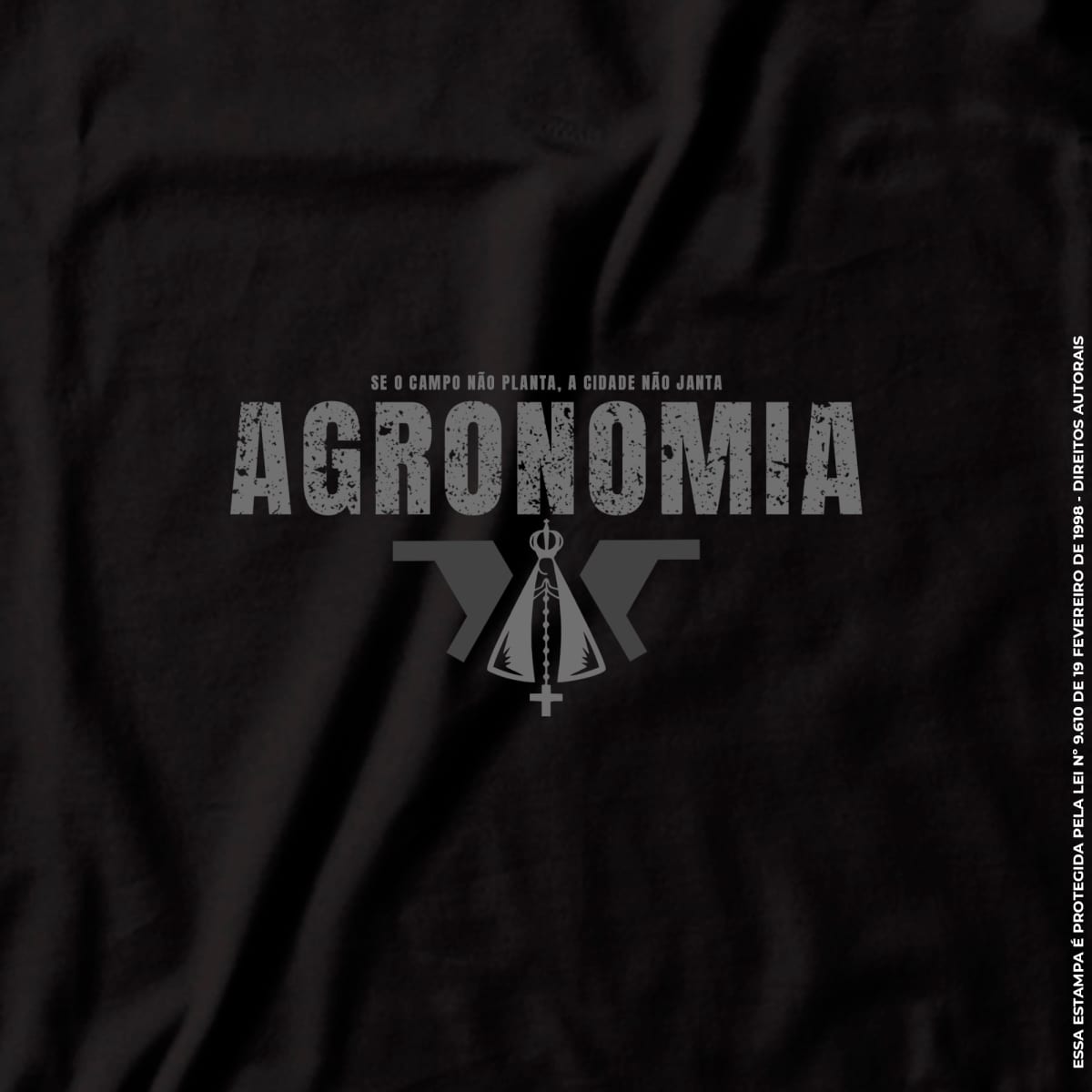 Camiseta Agro Brk Agronomia Padroeira com Algodão Premium - Brk Agro