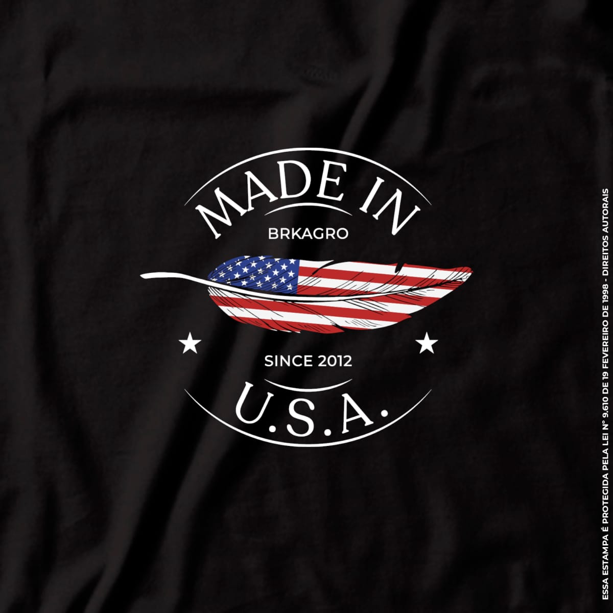 Camiseta Agro Brk Made In Usa Algodão Premium - Brk Agro