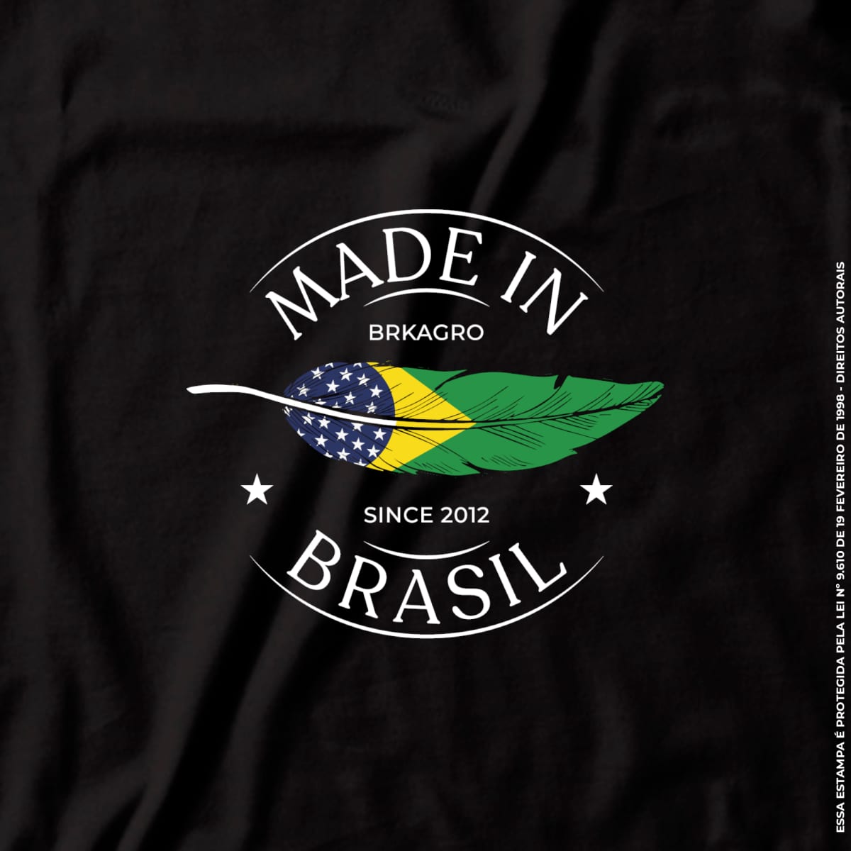Camiseta Agro Brk Made In Brasil Algodão Premium - Brk Agro