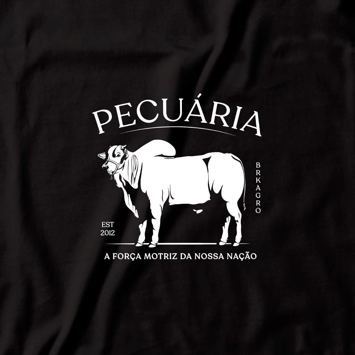 Camiseta Agro Brk Nelore Pecuária com Algodão Premium - Brk Agro