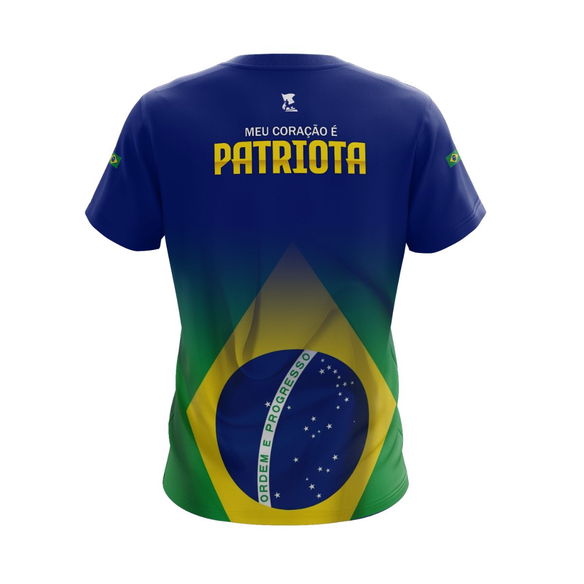 Camisa Brk Brasil Patriota Meu Coração é Patriota com Proteção UV50 - Brk Agro