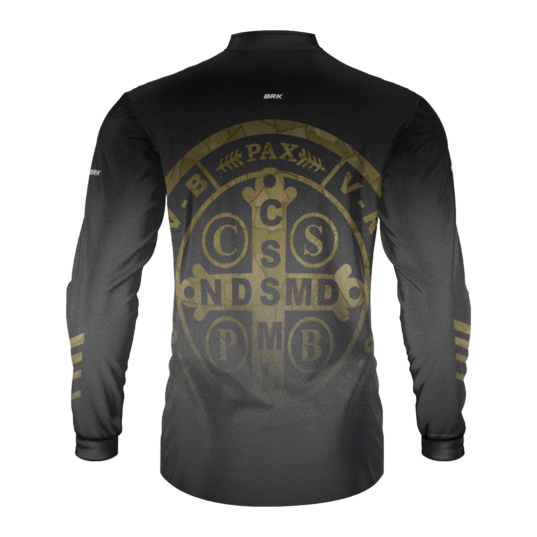 Camisa Agro Brk Sao Bento Degrade com Proteção Uv50+ - Tamanho: M