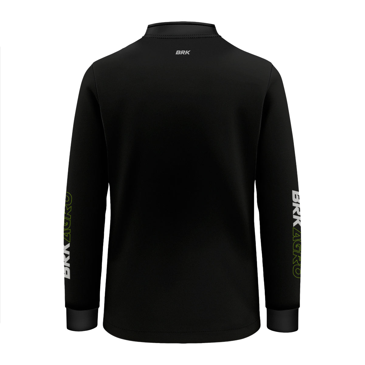 Camisa Infantil Agro Brk Preto Básica com Proteção Solar UV50+ - Brk Agro