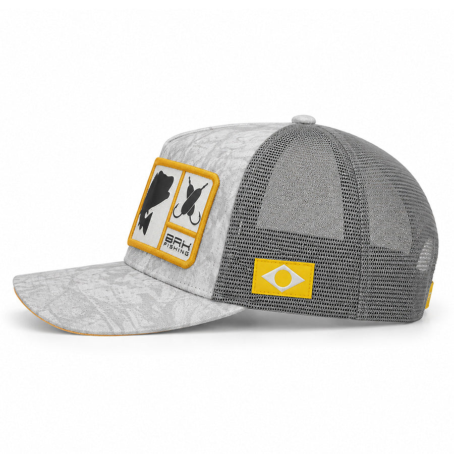 Boné BRK Fishing Realtree Branco