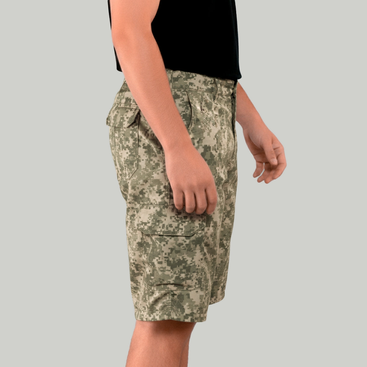 Bermuda Tática Brk Militar Bege UV35+ - Brk Agro