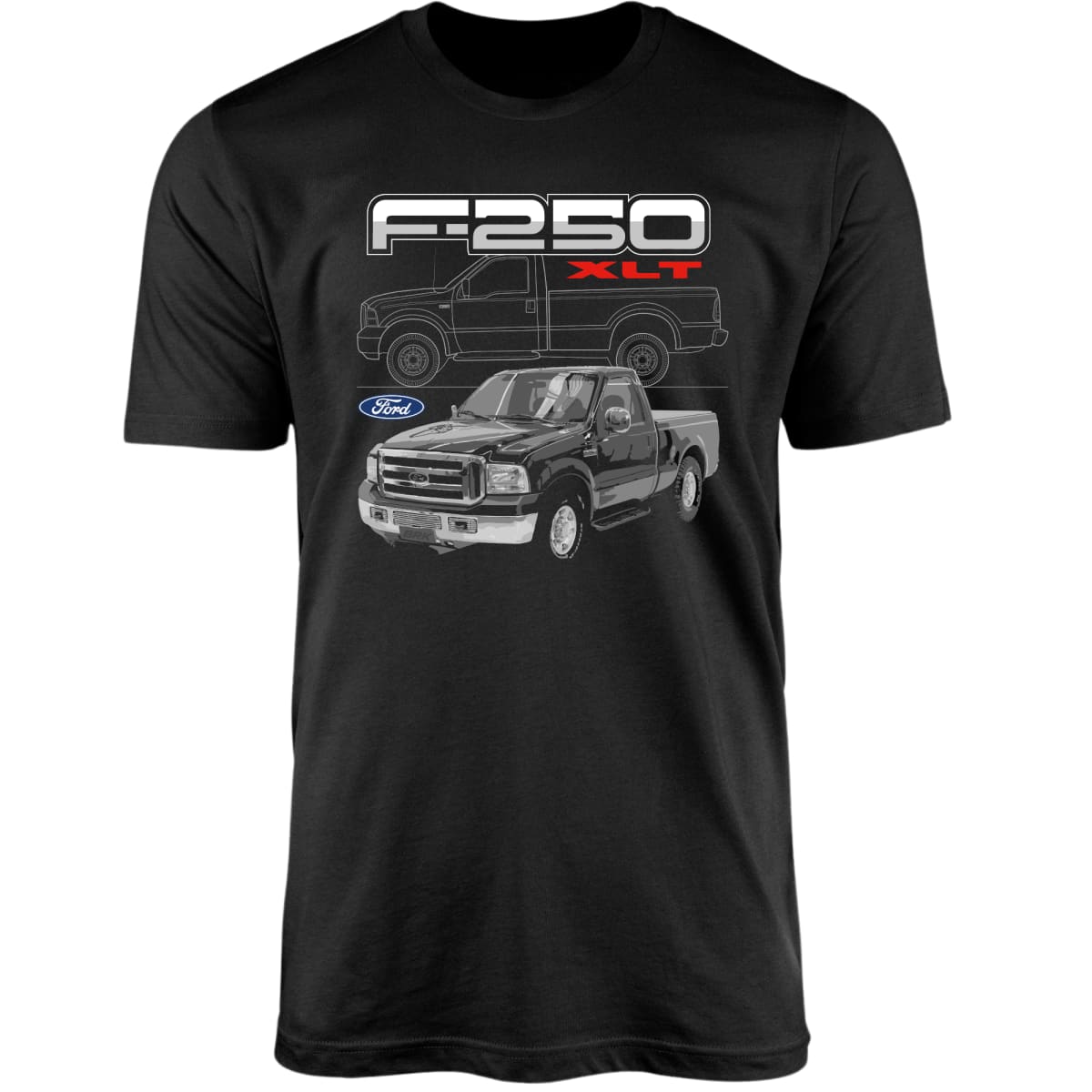 Camiseta Agro Brk Caminhonete F-250 XLT com Algodão Premium - Brk Agro