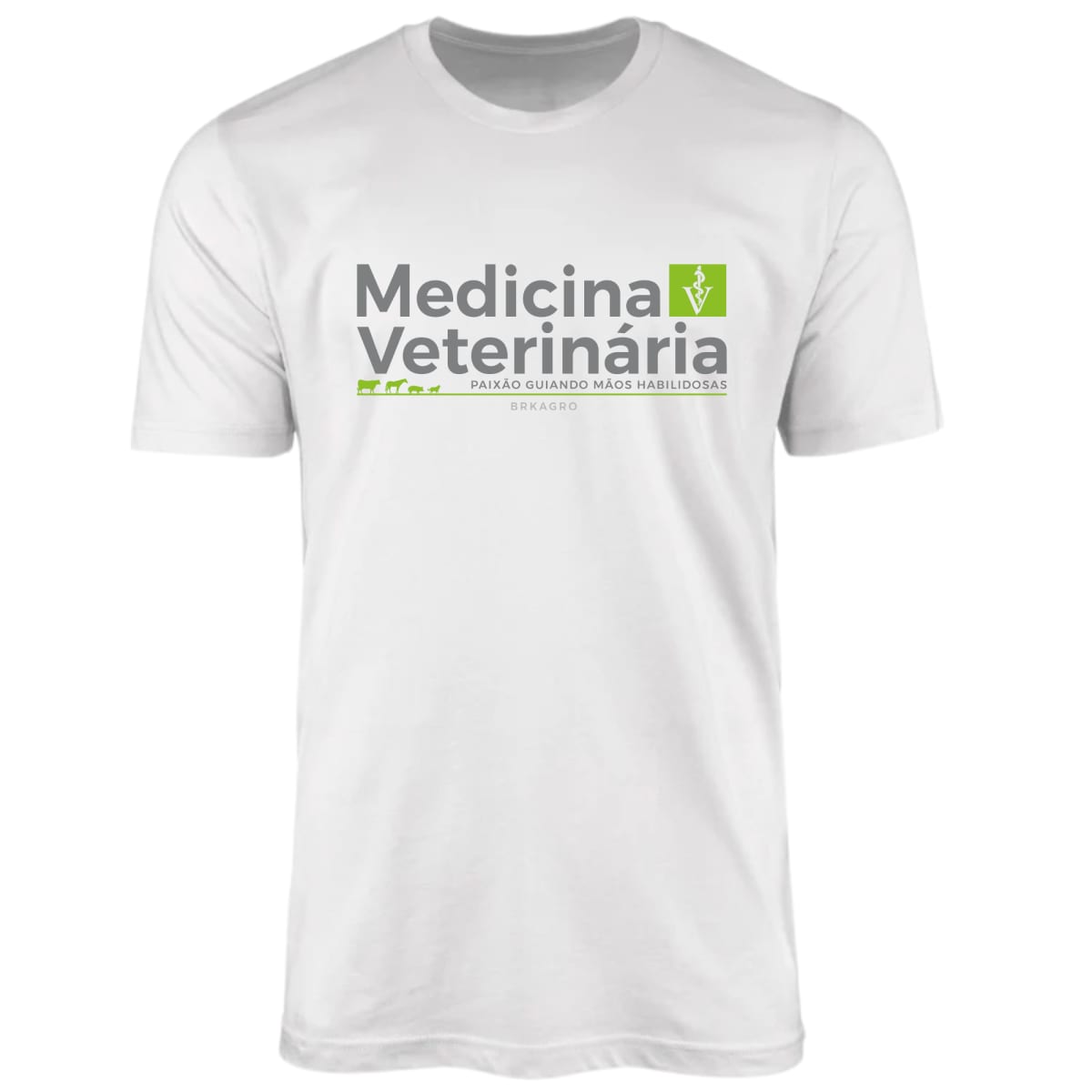 Camiseta Agro Brk Medicina Veterinária com Algodão Premium - Brk Agro