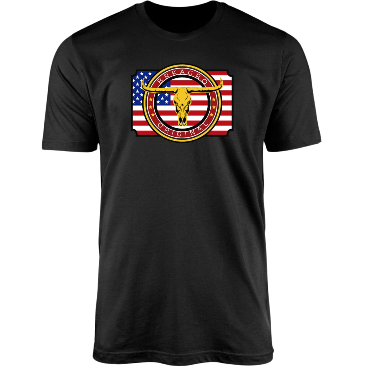 Camiseta Agro Brk Long Horn Algodão Premium - Brk Agro