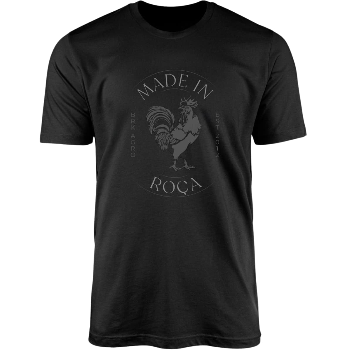 Camiseta Agro Brk Galo Made In Roça com Algodão Premium - Brk Agro