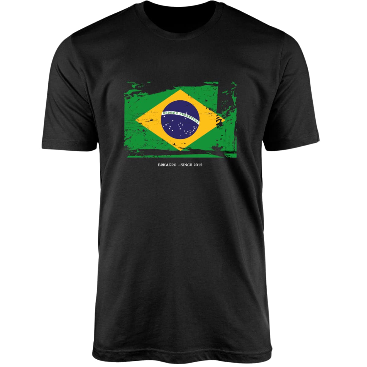 Camiseta Agro Brk Bandeira Brasil Algodão Premium - Brk Agro