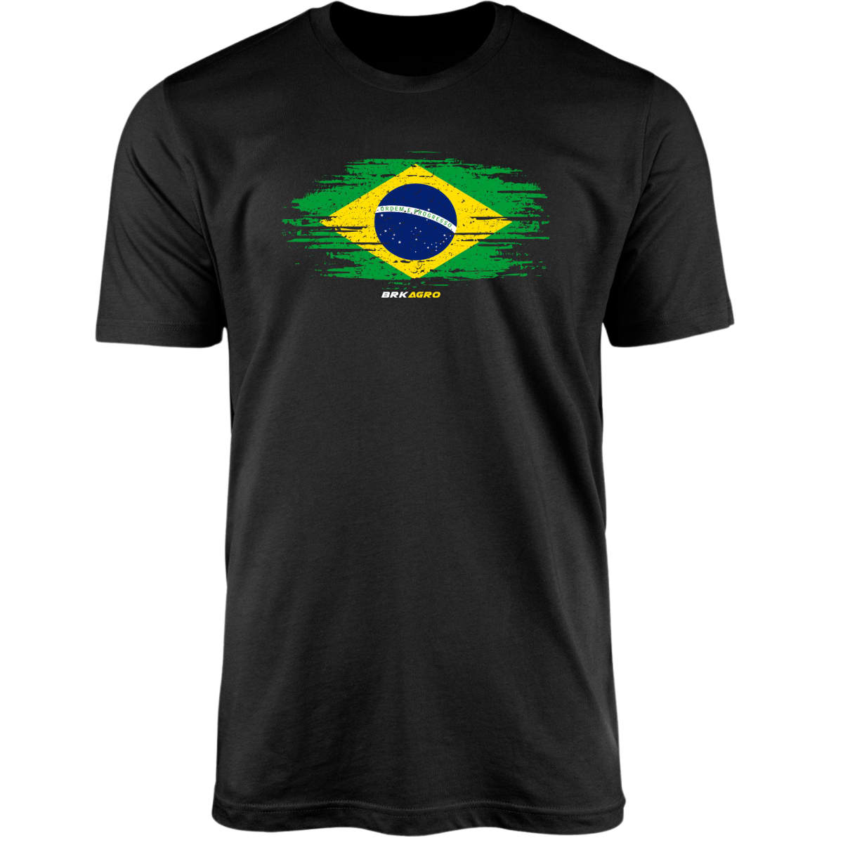 Camiseta Agro Brk Bandeira do Brasil Algodão Premium - Brk Agro