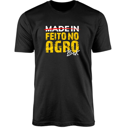 Camiseta Agro Brk Feito no Agro Algodão Premium - Brk Agro