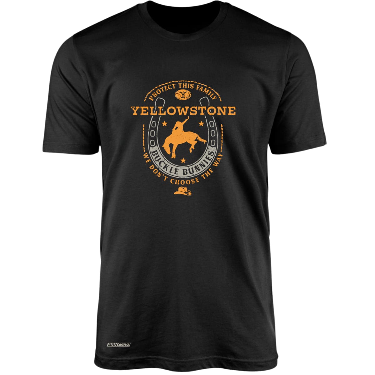 Camiseta Agro Brk Yellowstone Buckle Bunnies com Algodão Premium - Brk Agro