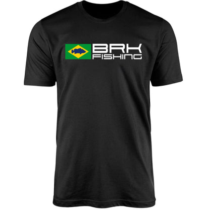 Camiseta de Pesca Brk Fishing Brasil com Algodão Premium - Brk Agro