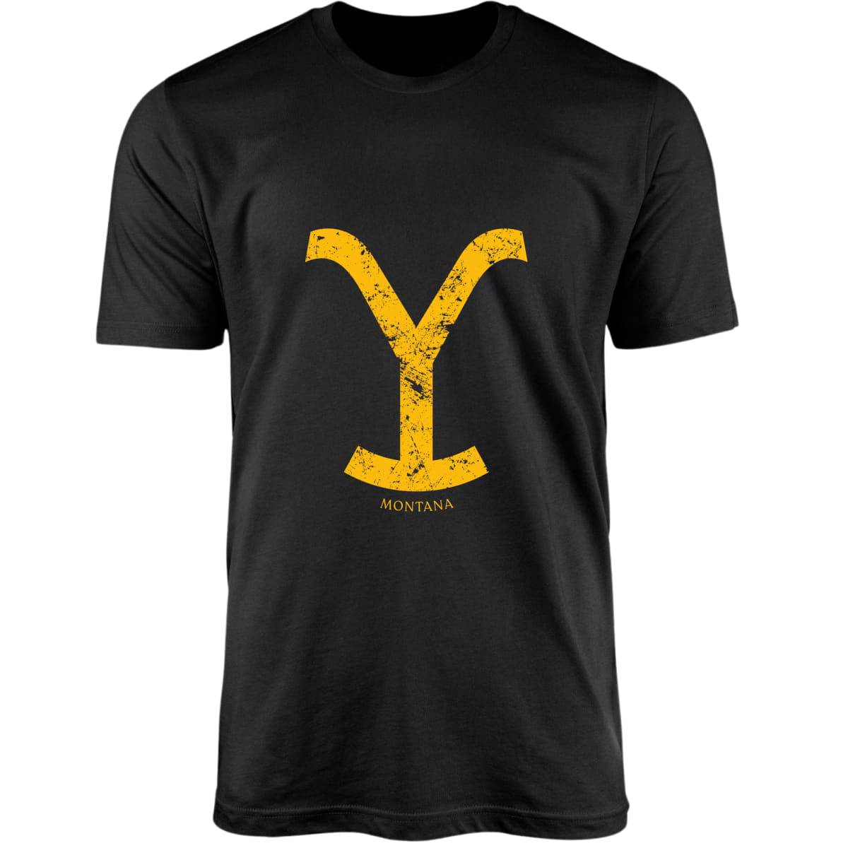 Camiseta Agro Brk Símbolo Yellowstone Montana com Algodão Premium - Brk Agro