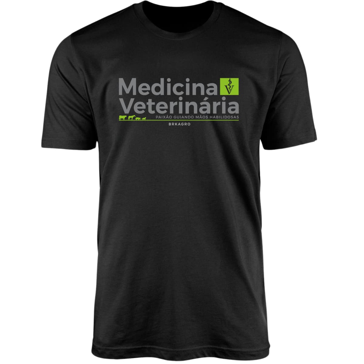 Camiseta Agro Brk Medicina Veterinária com Algodão Premium - Brk Agro