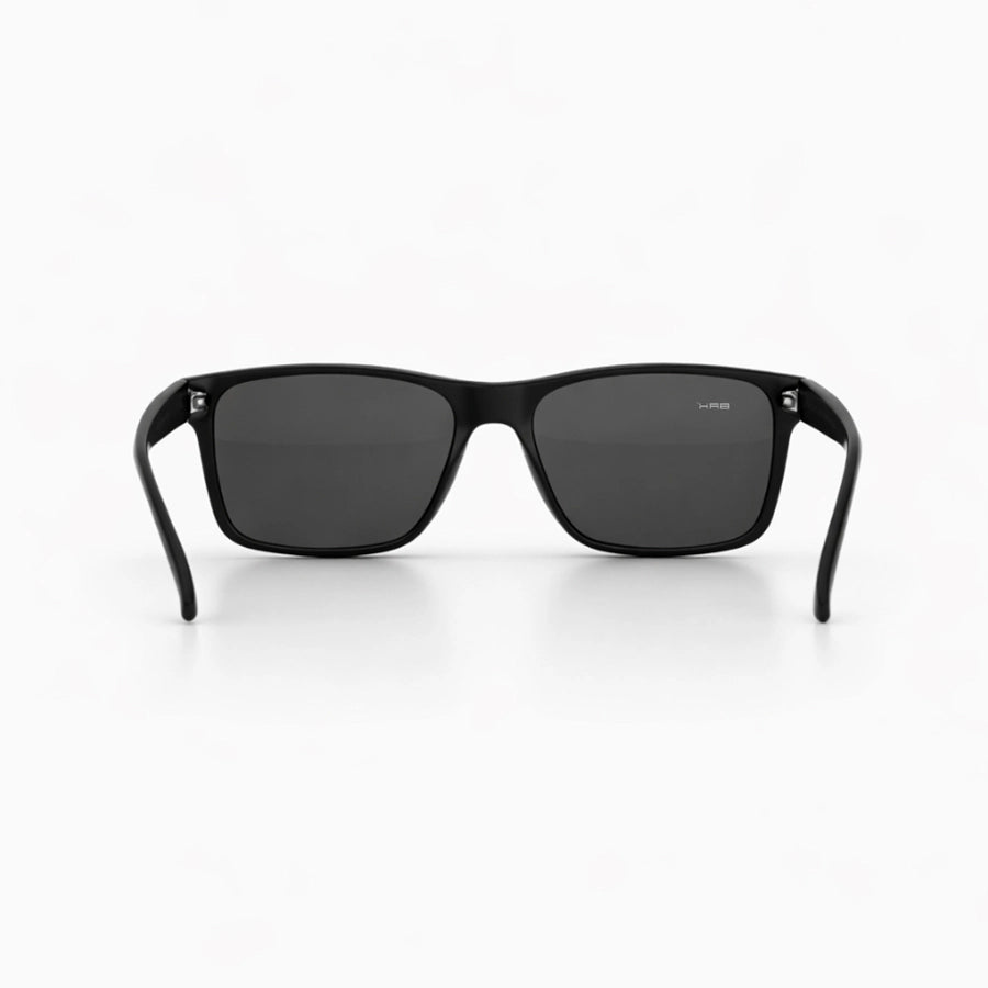 Óculos de Sol Brk Quadrado Preto com Lente Polarizada Preta UV400 - Brk Agro