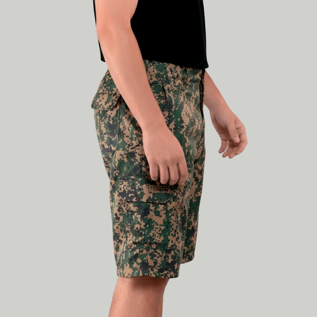 Bermuda Tática Brk Militar Verde UV35+ - Brk Agro