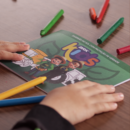 Camisa Agro Kids Brk O Agro Não Para com Proteção UV50 + Brinde