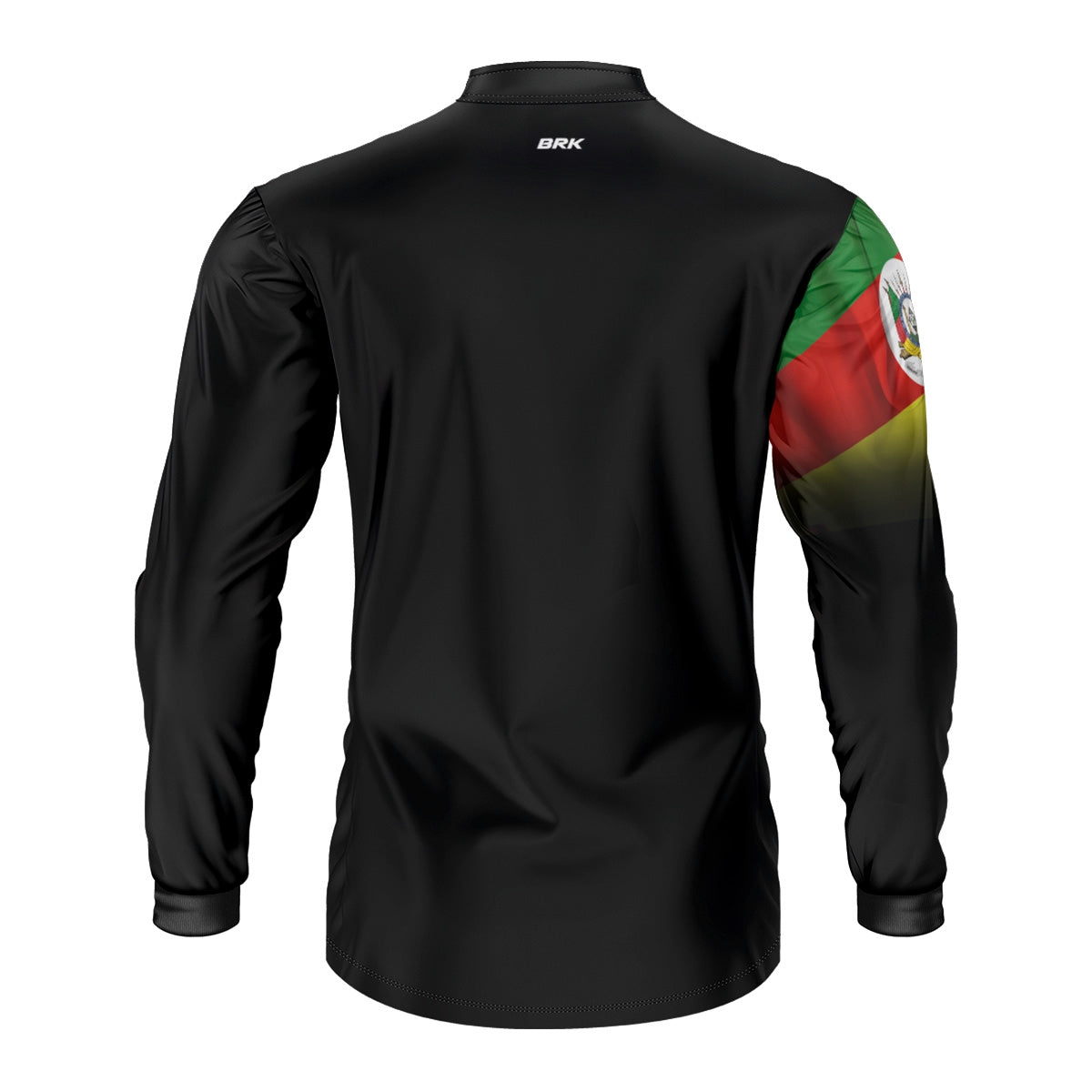 Kit 1 Boné Trucker Brk Mapa do Brasil + 1 Camisa Agro Brk Bandeira do Rio Grande do Sul com Proteção UV50+ - Brk Agro