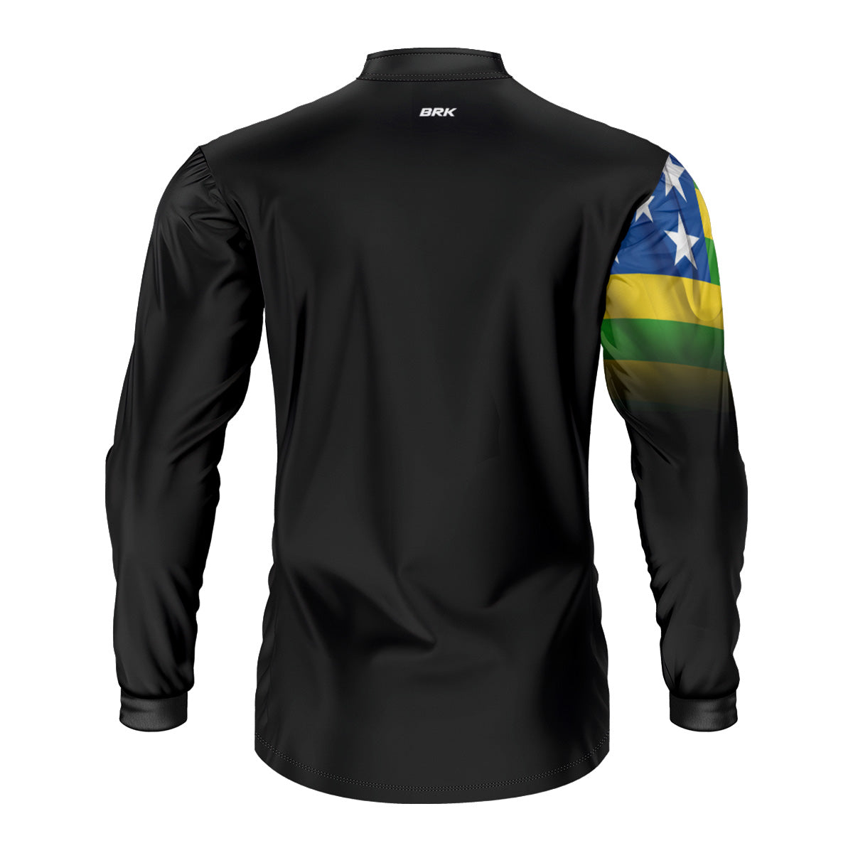 Kit 1 Boné Trucker Brk Mapa do Brasil + 1 Camisa Agro Brk Bandeira de Goias com Proteção UV50+ - Brk Agro